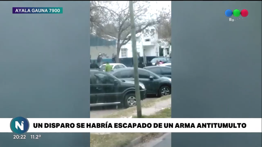 Riña entre adolescentes frente a la escuela Juan Domingo Perón
