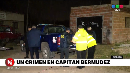 Crimen en Capitán Bermúdez: hombre de 45 años recibió 4 disparos