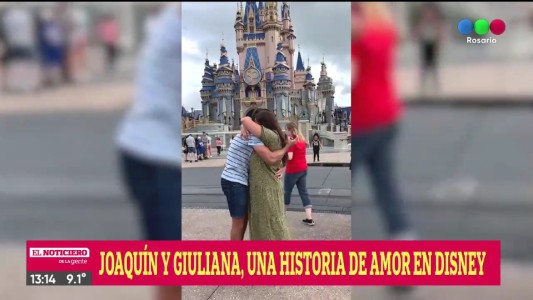 Una historia de amor en Disney: "Me propuso en un lugar mágico"
