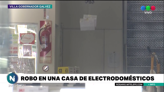 Asalto increíble: un hombre en silla de ruedas robó en un local de electrodomésticos
