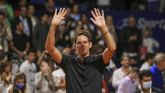 Del Potro quedó afuera del ránking mundial de tenis