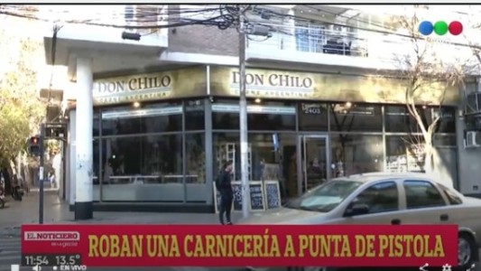 Violento robo a punta de pistola en una carnicería: golpearon al encargado