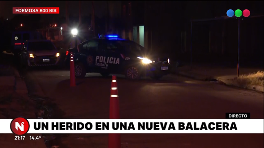 Nueva balacera: 30 disparos contra una vivienda y un hombre herido