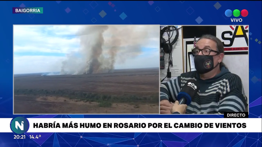 El clima durante el fin de semana y ¿la vuelta del humo a la ciudad?