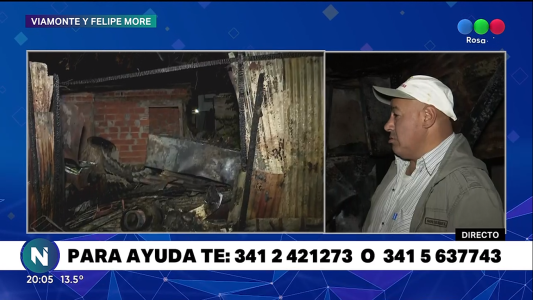 Se quemó la casa de un vendedor ambulante: perdió todo