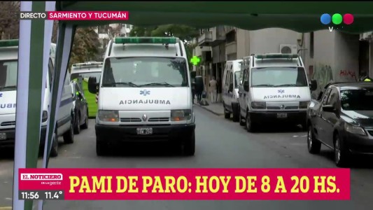 Trabajadores de PAMI reclaman por la crítica situación de las ambulancias