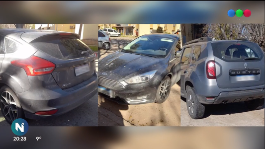Aparecieron los autos robados de la cochera de Mitre al 1200