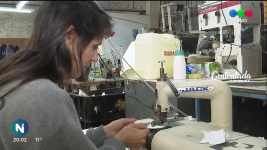 Contratada por un día: Ceci Casabonne fue zapatera