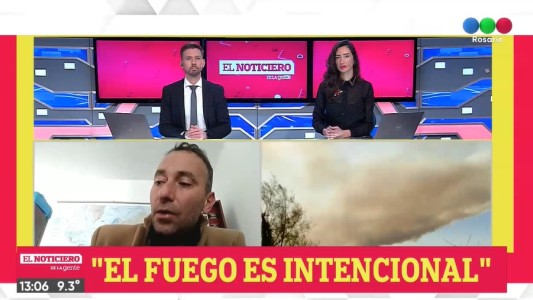 "El fuego en las islas es intencional", reconoció funcionario de Entre Ríos