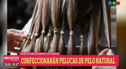 Colecta de cabello natural para ayudar a pacientes oncológicos