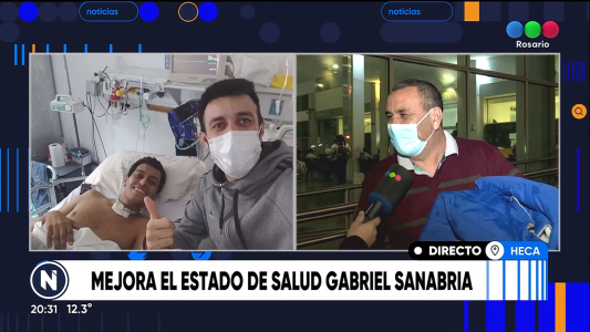 Gabriel Sanabria: los médicos estiman que en 48 hs le podrían dar el alta