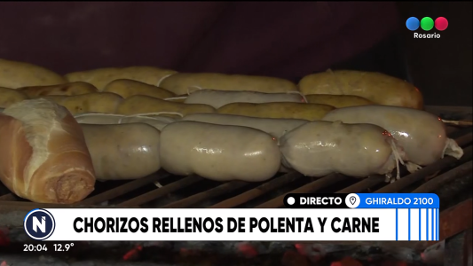 Para paliar la miseria y el hambre, comedores de la región elaboran chorizos de polenta