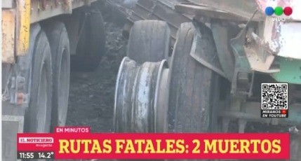 Fatal accidente en la autopista Rosario-Buenos Aires: murieron dos personas