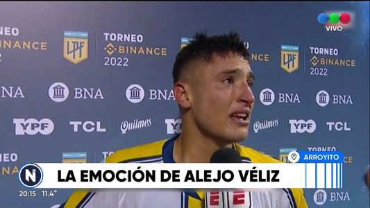 Los testimonios: la emoción de Alejo Véliz, el goleador canalla