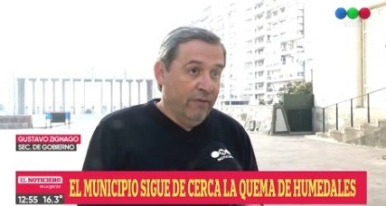 Quemas en islas: el Municipio reclama mayor compromiso de Nación en el lugar