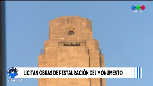El gobierno nacional llamó a licitación para retomar las obras en el Monumento a la Bandera