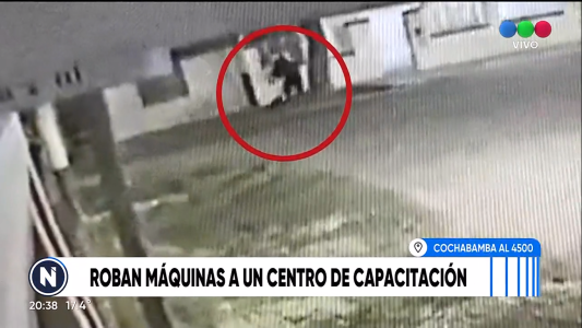 Se llevaron 14 máquinas de coser de un centro de capacitación