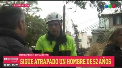 Derrumbe en la barranca: "No descartamos ninguna hipótesis"