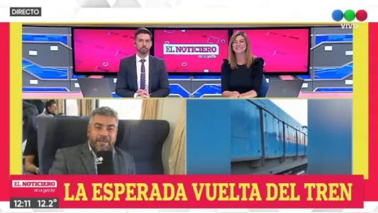 Con Alberto Fernández a bordo, se inauguró el tren Rosario-Cañada de Gómez