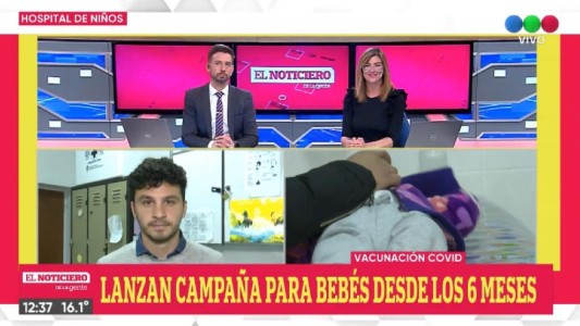 Comenzó la vacunación contra Covid para bebés