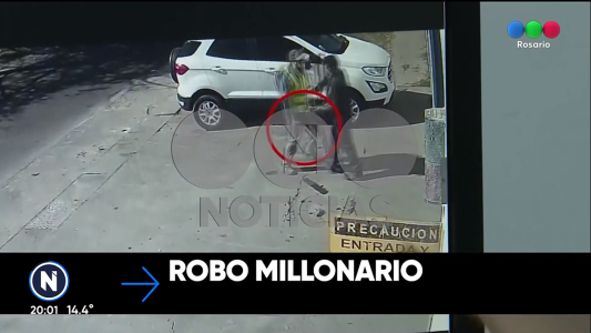 Robo millonario a una empresa de Av. del Rosario al 1800