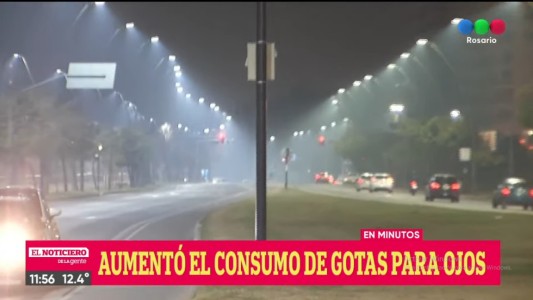Por el humo de las quemas aumentaron las ventas de antialérgicos y gotas oculares
