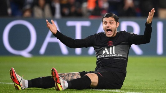Separaron a Mauro Icardi del plantel de PSG