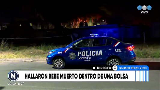 Hallaron un bebé muerto dentro de una bolsa