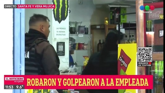 Robaron y golpearon a una empleada de un supermercado