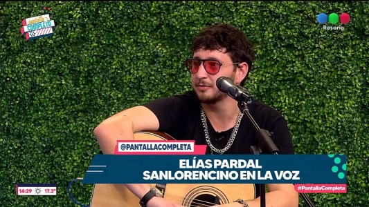 Elías Pardal: El sanlorencino que la rompe en La Voz Argentina