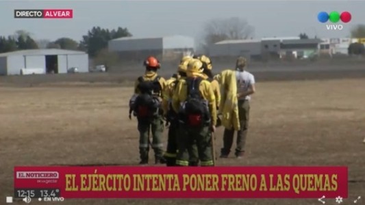 Incendios en las islas del Delta: comenzaron los despliegues militares