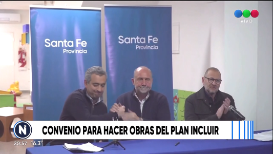Nuevo convenio del Plan Incluir para realizar obras en barrio Ludueña
