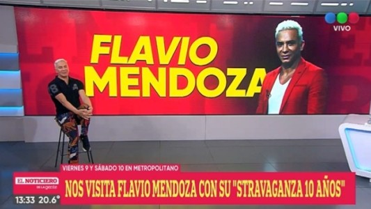 Flavio Mendoza visitó Rosario en su gira "Stravanganza 10 años"