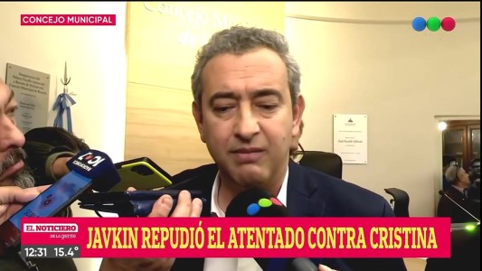 Pablo Javkin repudió el intento de asesinato a la vicepresidenta