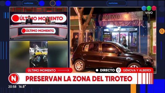 Delincuente a los tiros en Arroyito: 2 personas heridas en Génova y Alberdi