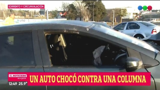 Siniestro vial en el Puente de Sorrento y Circunvalación