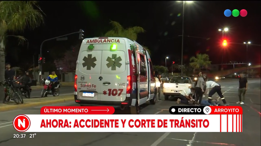 Accidente con heridos en Arroyito