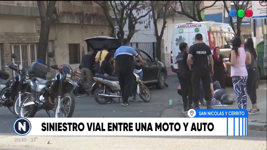 Jornada accidentada: dos motos siniestradas en diferentes hechos