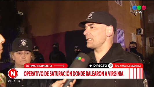 Operativo de saturación donde balearon a Virginia Ferreyra y mataron a su madre