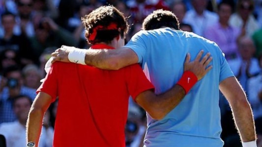 El sentido mensaje de Del Potro para Federer: "Hiciste del tenis un deporte único"