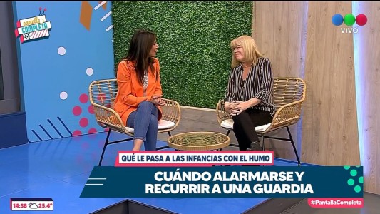 Cómo afecta el humo a los más pequeños