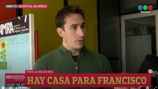 Alta y nuevo hogar para Francisco, el niño baleado