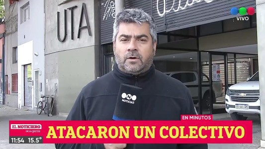 Delincuentes atacaron a un colectivo en Tío Rolo