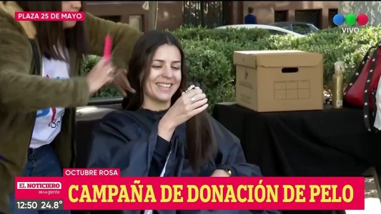 Octubre Rosa: campaña de donación de pelo contra el cáncer de mama