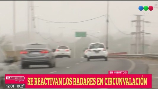 Radares en Circunvalación: comienzan las pruebas del nuevo sistema
