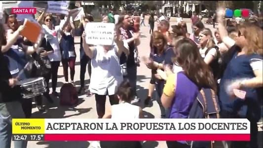 Los docentes aceptaron la propuesta del Gobierno y no van al paro