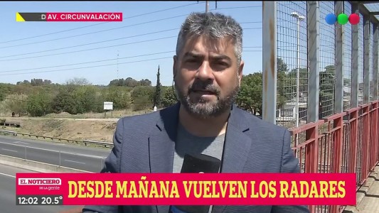 Comienzan a funcionar los Radares en Circunvalación