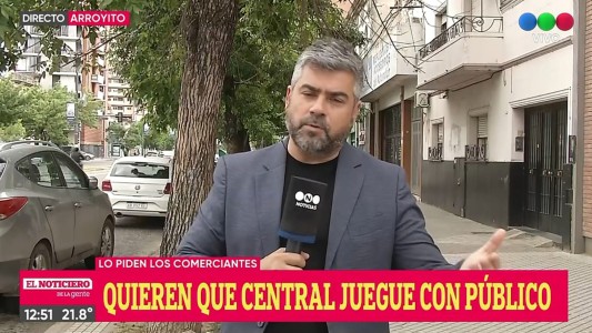 Comerciantes de Arroyito preocupados por el partido de Central sin público