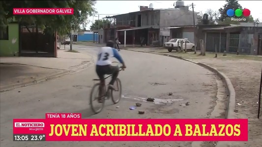 Investigan muerte de joven que apareció baleado en Villa Gobernador Gálvez