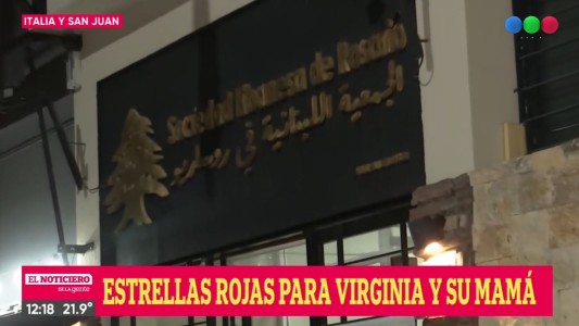 Pintaron estrellas rojas para recordar a Virginia y su mamá